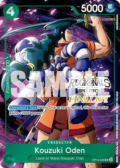 Kouzuki Oden (Regionals Finalist Card Set 26-27 Vol.2)