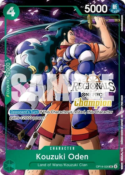 Kouzuki Oden (Regionals Champion Card Set 26-27 Vol.2)
