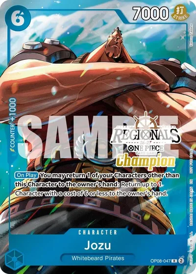 Jozu (Regionals Champion Card Set 26-27 Vol.2)