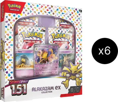 151 Collection Alakazam ex Case