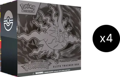 Pitch Black Pokemon Center Elite Trainer Box Case (Exclusive)