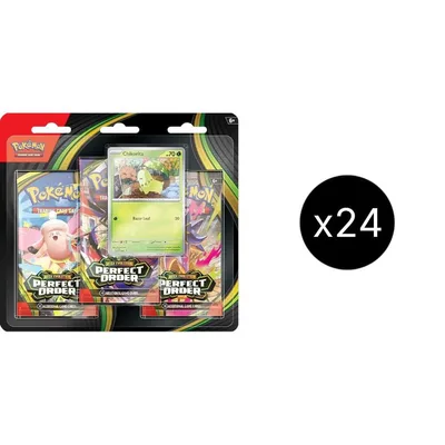 Perfect Order 3 Pack Blister Case [Chikorita]
