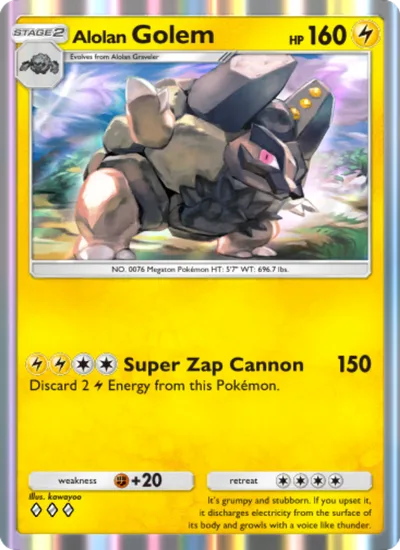 Alolan Golem
