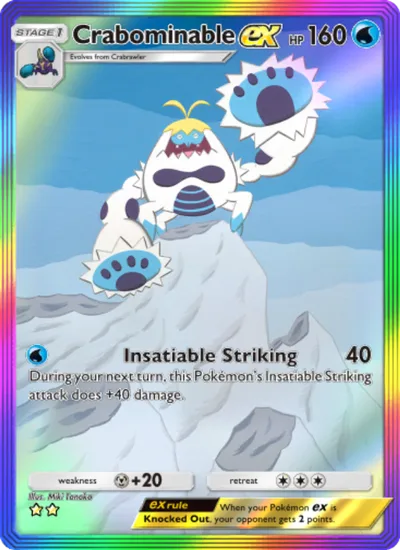 Crabominable ex