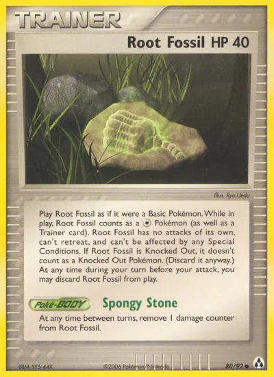 Fossile racine