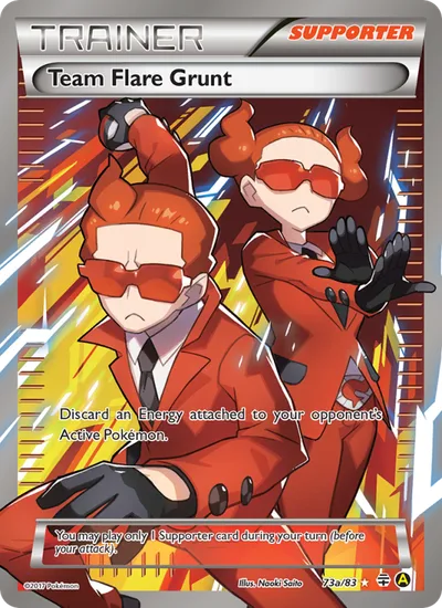 Team Flare-Rüpel