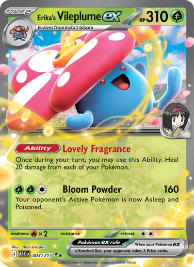 Vileplume ex de Erika