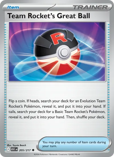 Mega Ball del Team Rocket