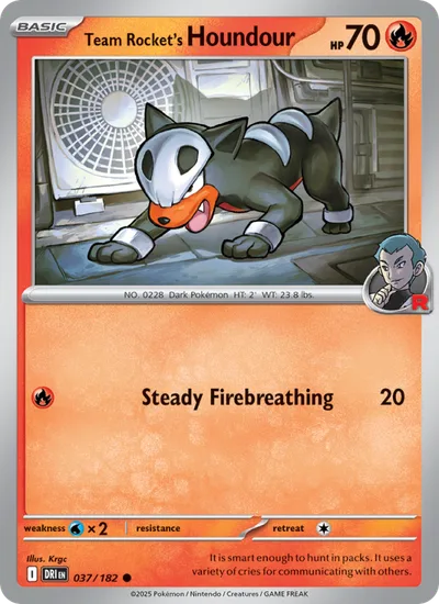 Houndour del Team Rocket