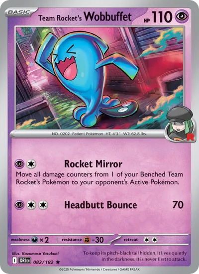 Wobbuffet del Team Rocket