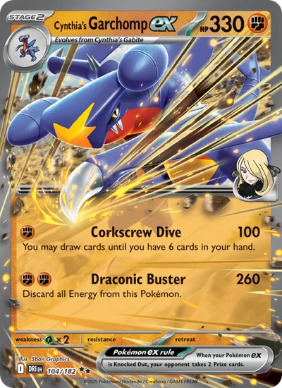 Garchomp-ex di Camilla