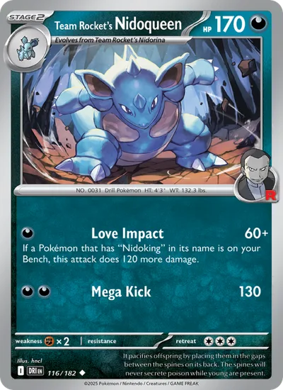 Team Rockets Nidoqueen