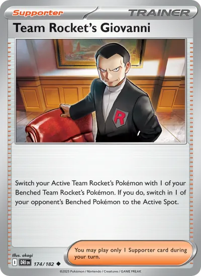 Team Rockets Giovanni
