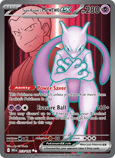 Team Rockets Mewtu-ex