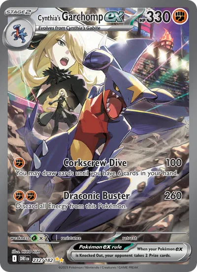 Garchomp ex de Cintia