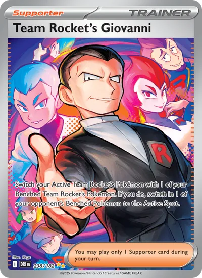 Team Rockets Giovanni