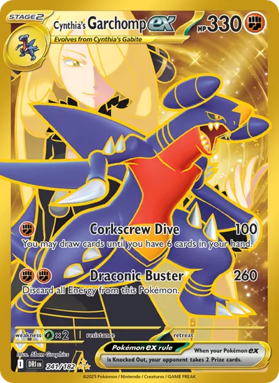 Garchomp ex de Cintia