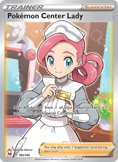 Chica del Centro Pokémon