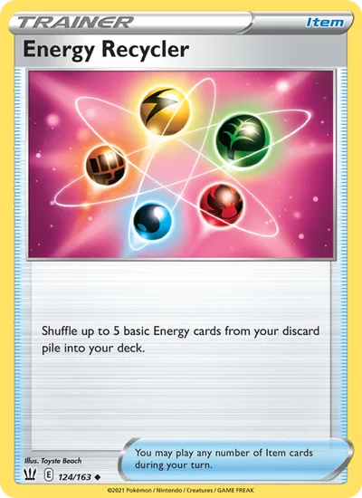 Riciclaggio di Energia