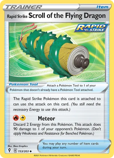 Rotolo del Drago Volante Colpo Rapido