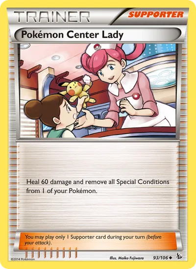 Chica del Centro Pokémon