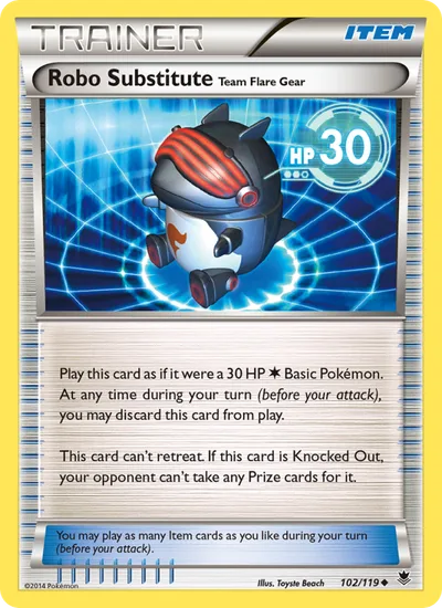 Robot Sustituto Equipo del Team Flare