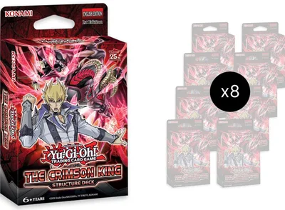 The Crimson King Structure Deck Display [1st Edition]