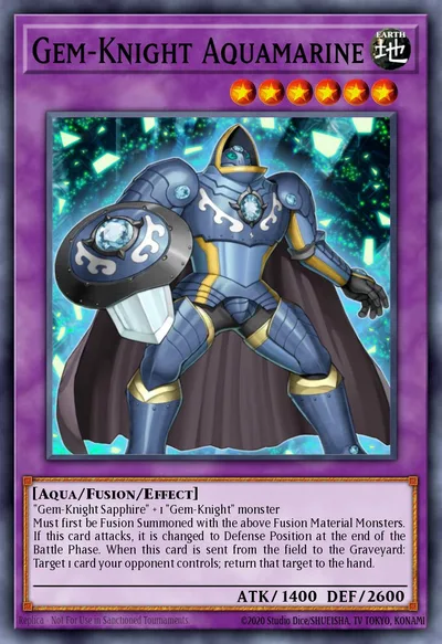 Gem-Knight Aquamarine