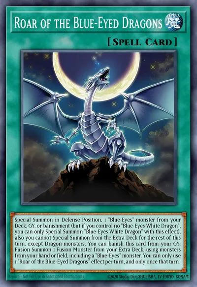 Roar of the Blue-Eyed Dragons