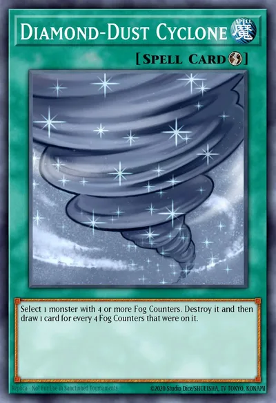 Diamond-Dust Cyclone