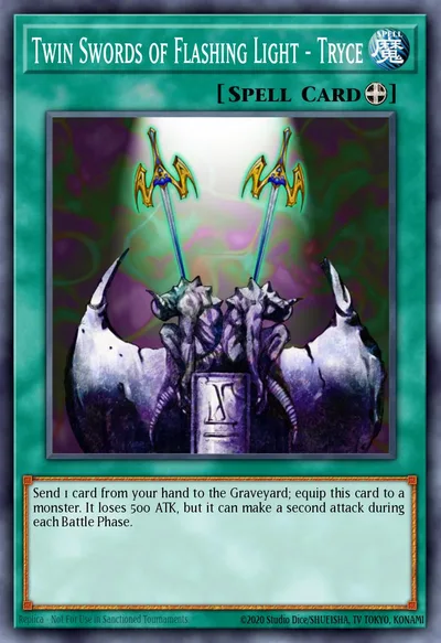 Twin Swords of Flashing Light - Tryce