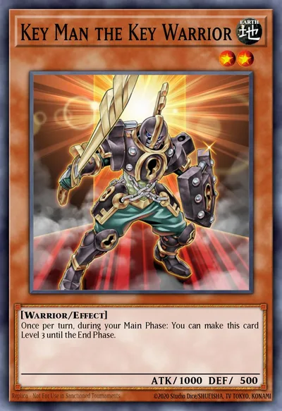 Key Man the Key Warrior