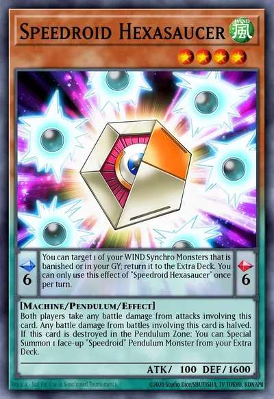 Speedroid Hexasaucer