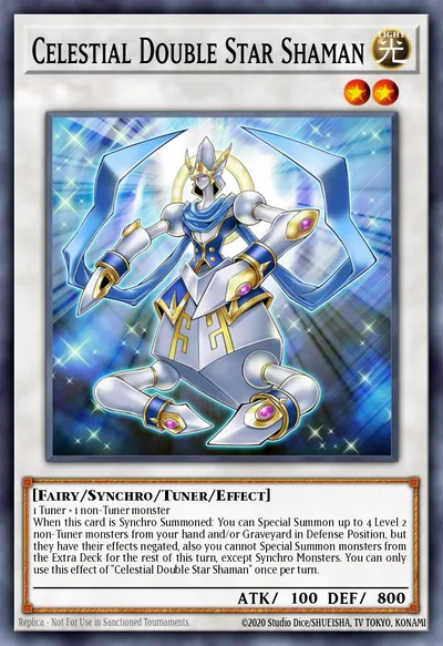 Celestial Double Star Shaman