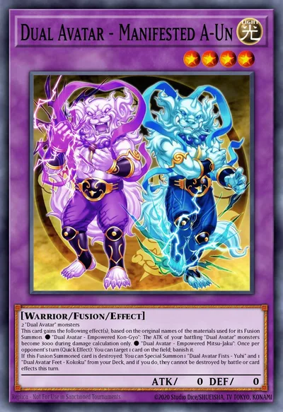 Dual Avatar - Manifested A-Un