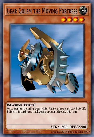 Gear Golem the Moving Fortress