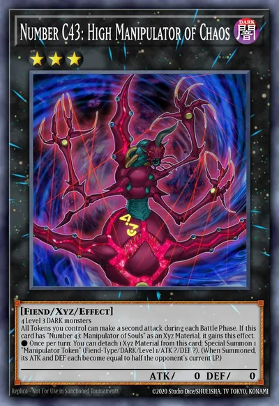 Number C43: High Manipulator of Chaos