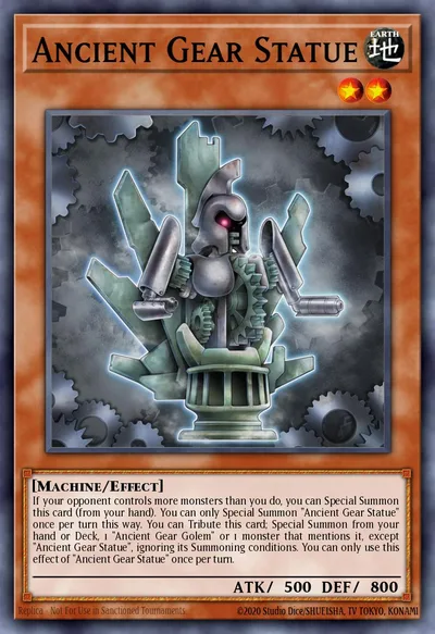 Ancient Gear Statue