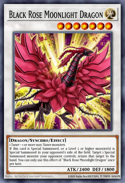 Black Rose Moonlight Dragon