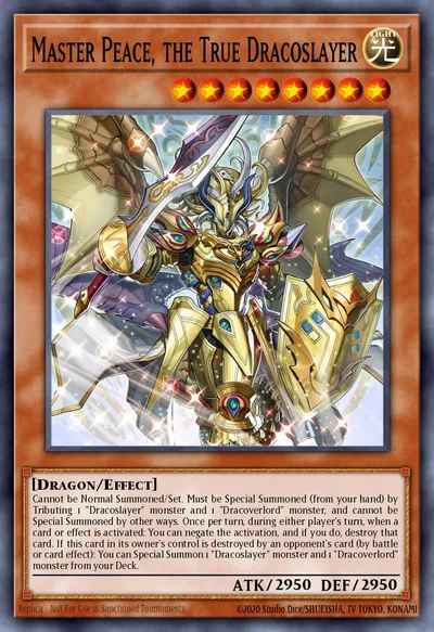Master Peace, the True Dracoslayer