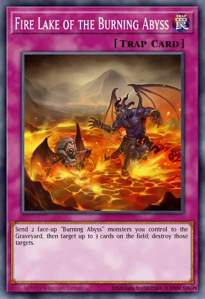 Fire Lake of the Burning Abyss
