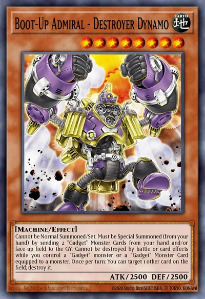 Boot-Up Admiral - Destroyer Dynamo