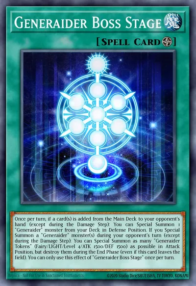Generaider Boss Stage