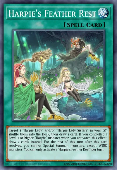 Harpie's Feather Rest