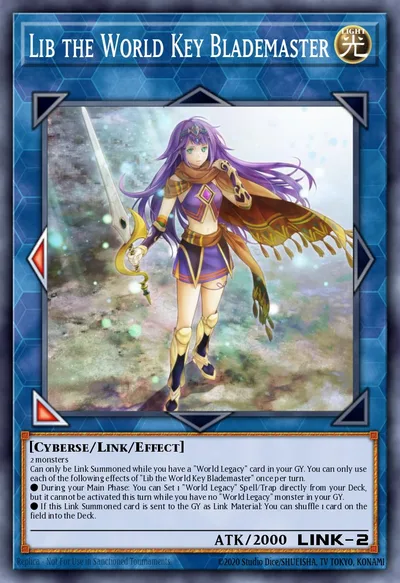 Lib the World Key Blademaster