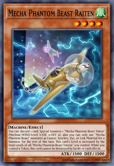 Mecha Phantom Beast Raiten