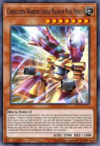 Conduction Warrior Linear Magnum Plus Minus