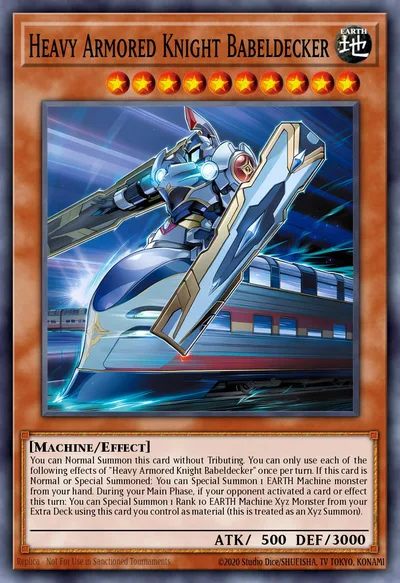Heavy Armored Knight Babeldecker