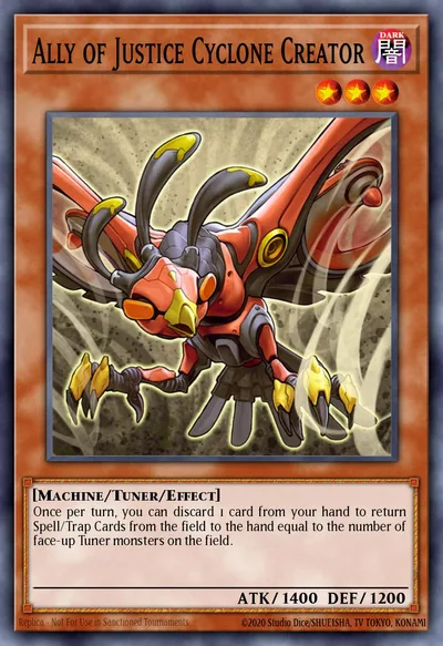Ally of Justice Cyclone Creator