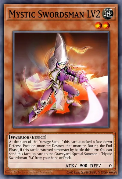 Mystic Swordsman LV2